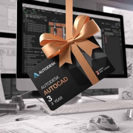 AutoCAD LT 1 User Windows/ Mac 3 Year Email Activation