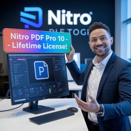 Nitro PDF Pro 10 Lifetime License – PDF Editing for a Lifetime