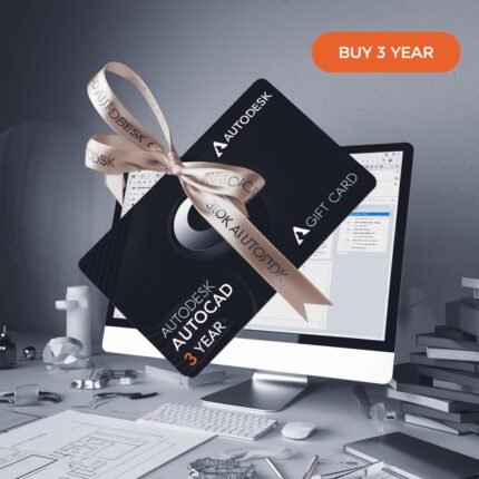 Autodesk AutoCAD 2025 3 Years MAC & Windows