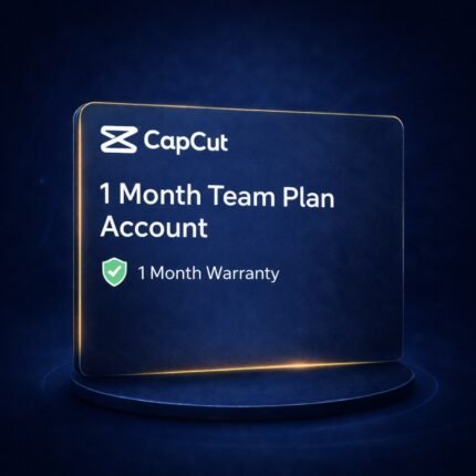 CAPCUT Pro Subscription 1 Month Team plan