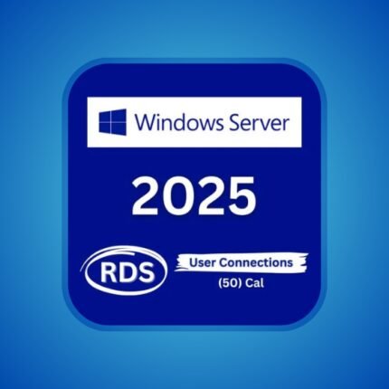Windows Server 2025 Remote Desktop Services User connections (50) CAL