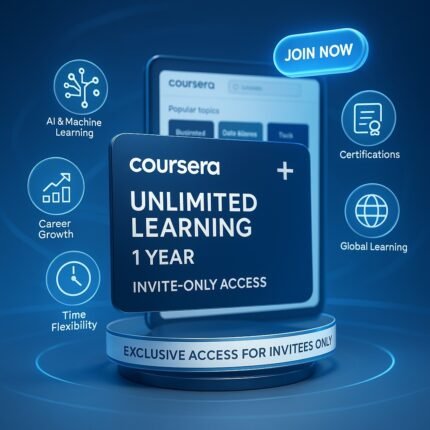 Coursera Plus Org Access 1 Year Account